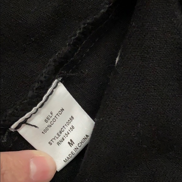 New Mod Ref Black Crop Raw Hem Denim Jacket - Picture 5 of 8